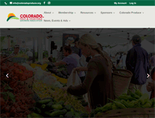 Tablet Screenshot of coloradoproduce.org
